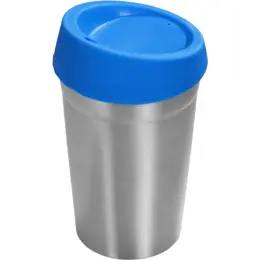 Kooshty Go-Jo Stainless Steel & Plastic Double-Wall Tumbler Cyan